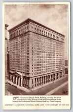 Vintage Postcard Chicago Illinois 1933 World's Fair Continental Illinois Bank picture
