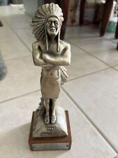 Popai Oma Award Hershey Foods Native American Indian Silver Bowl Merchandising picture