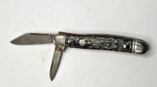 Vintage IMPERIAL RI USA Trapper Pocket Knife picture