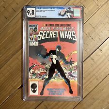 Marvel Super Heroes Secret Wars 8 CGC 9.8 w/Custom Label Origin Alien Symbiote picture