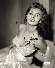 SOPHIA LOREN HAND SIGNED 8x10 PHOTO      GORGEOUS+VERY SEXY BODY       JSA picture