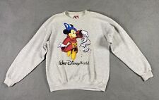Vintage Mickey INC Sweatshirt Men Large Fantasia Wizard Walt Disney World INC picture