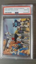 1985 Hasbro Transformers #91 Follow the Leader PSA 10 picture