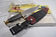 New Chipaway Cutlery Sam Houston Bowie SS Blade / Wood Handle 15
