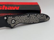 Kershaw Leek 1660CKT Assised Flat Blade Black laser etched Pocket Knife -- NEW picture