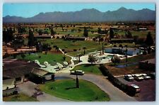 Scottsdale Arizona AZ Postcard Scottsdale Country Club Resort Aerial View c1960 picture