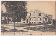 c1910 HASTINGS Nebraska Nebr Postcard HIGH SCHOOL N3 picture