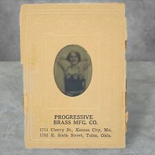Advertising Progressive Brass Mfg. Kansas Motion Pinup Photo Flicker Lenticular picture
