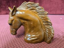 Vintage Pam Tally Stoneburner Horse Sculpture Red Mill Stoneburner 96' picture
