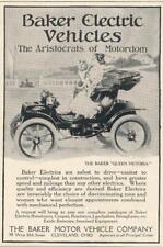 Magazine Ad - 1909 - Baker Electric Cars - Cleveland, OH picture