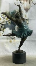Bronze Sculpture Collector Highly Collectible Signed Original Milo Ballerina ART picture
