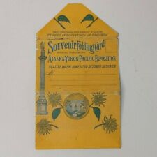 12x2 Souvenir Folding Cards Alaska Yukon Pacific Exposition Seattle 1909 (SFC-3) picture