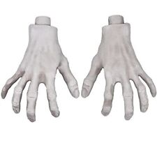 Halloween Skeleton Hands - 1 Pair Realistic Plastic Skeleton Zombie Hands for picture