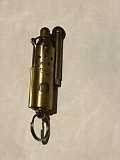 Vintage Camel Brass Key Chain Trench Lighter RARE piece of history. picture
