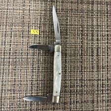 Queen Steel #54 Mother Of Pearl 3 Blade Folding Pocket Knife- Item55 picture