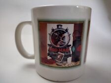 Vintage Red Tobacco Mug Tobacciana Advertising Ceramic Coffee Cup picture