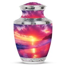 A Symphony of Color Along Coastal Horizon Large Cremation Urns 200 cubic inch picture