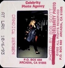 CANDICE BERGEN AT LAX 1993 - 35MM SLIDE P.37.14 picture