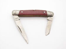 Vintage 1980s BST Nakamura Seki Japan 2 Blade Folding Pocket Knife (Unfinished) picture