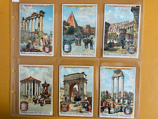 trade cards Liebig monuments of ancient Rome S564 full set 1898 picture