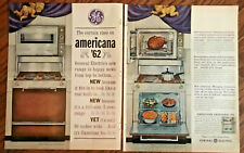 GE Americana ad 1962 vintage magazine print ad 1960s orignl retro art home decor picture