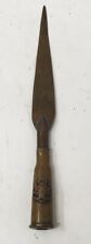 WWI Trench Art Letter Opener 1916 8 mm France   Brass picture