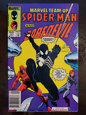 Marvel Team Up # 141 Spider-Man New Black Costume. 1984. Newsstand. picture
