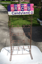 Brach's Candy Metal Store Display Candyland Sign Rack Stand 10 Cent Vintage ~3ft picture