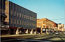 1960's Elyria Downtown Broad Street View Store Signs Revco Ohio Postcard 8G picture