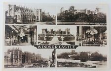 Vintage Windsor England Windsor Castle RPPC Photo Montage Valentine & Sons picture
