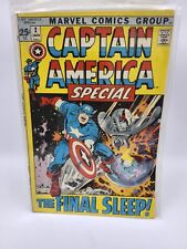 CAPTAIN AMERICA SPECIAL #2 (1971) JACK KIRBY STAN LEE THE FINAL SLEEPER picture