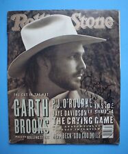 Autographed Hand Signed GARTH BROOKS Rolling Stone Magazine Issue #653 April '93 picture