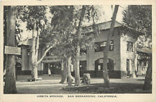 Vintage Postcard Hot Mineral Baths Urbita Springs San Bernardino Mountains CA picture