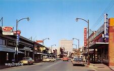 Postcard CA Martinez Main Street Contra Costa County California 1960s picture