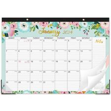 2024 Desk Calendar - 12 Monthly Desk/Wall Calendar 2024 2-in-1,16.8x12