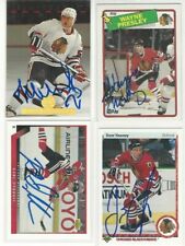  1993-94 Upper Deck #106 Karl Dykhuis Signed Hockey Card Chicago Black HAwks picture
