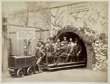 Antique 1880’s-90’s Library / Museum Albumen Photo Portfolio,Arthur Koppel Train picture