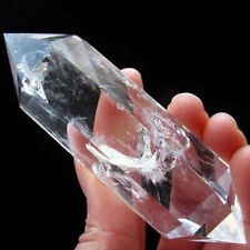 60-70mm Rare Natural Rock Clear Quartz Crystal Stone DT Wand Point Healing Reiki picture