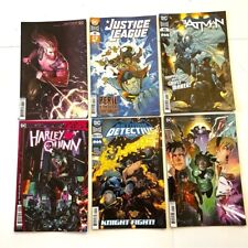 Set of 6 DC comic books Batman, Harley Quinn, young Justice, etc home picture