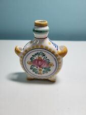 Vintage Modra Ceramic Flask/Decanter/ Decoration - Handmade In Czechoslovakia picture