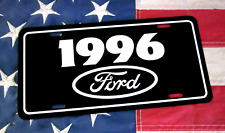 1996 Ford license plate car tag 96 Crown Vic Taurus Escort Explorer Bronco F-150 picture