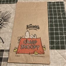Vintage Paper Bag Knott’s Berry Farm Bag Very Nice Condition 8” X 4 1/4” Sack picture