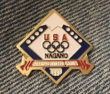 1998 Olympic Pin  ~ Nagano Winter Games ~ USA Team ~ by HoHo NYC picture
