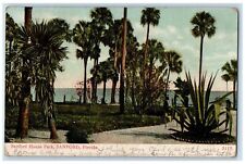 1907 Sanford House Park Palm Trees Sanford Florida FL Posted Vintage Postcard picture