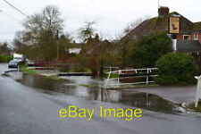 Photo 6x4 Stream overflowing outside the Boot Inn For a remarkable contra c2014 picture