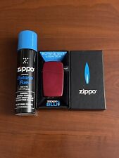 Zippo Blu2 Butane Fuel Gas Lighter & Refill, Candy Apple Red 30052 - Make Offer picture