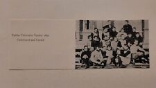 Purdue University 1891 1913 Football Team Picture Made in 1934 picture