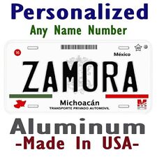 Zamora Michoacan Mexico Any Name Personalized Novelty Car License Plate picture