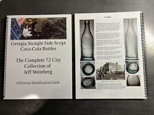 Georgia Straight Side Script Coca-Cola Bottle book Complete 72 City Pictorial  picture