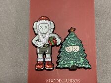 Bodega Bros Santa Kaxs Character & Tree Hat Pin Set Limited Christmas Edition picture